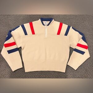 BDG Cream Sweater Size SP Butter Soft Cropped Comfy Warm Winter Cold Weather EUC